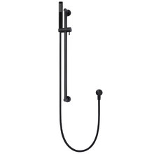 Round Single Function Hand-Held Shower on Rail